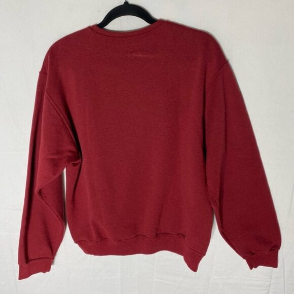 Vintage Fruit Of The Loom Red Embroidered Arizona Crew Neck Sweatshirt M - Picture 13 of 14